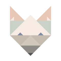 Poster Fox Paintings and prints (Silke Bonde)